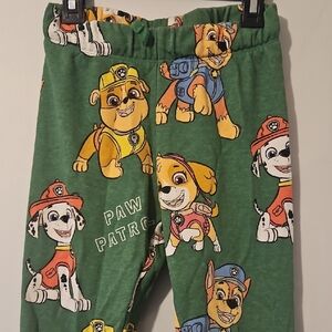 Green Paw Patrol Kids Track Pants